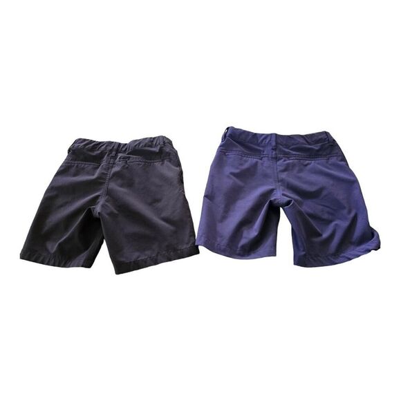 All in Motion Boys Athletic Golf Shorts Black Blue Adjustable SZ 6 - Picture 2 of 3